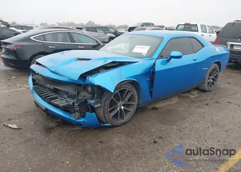2018 Dodge Challenger R/T Scat Pack z USA, uszkodzony, nr VIN 2C3CDZFJ0JH316070